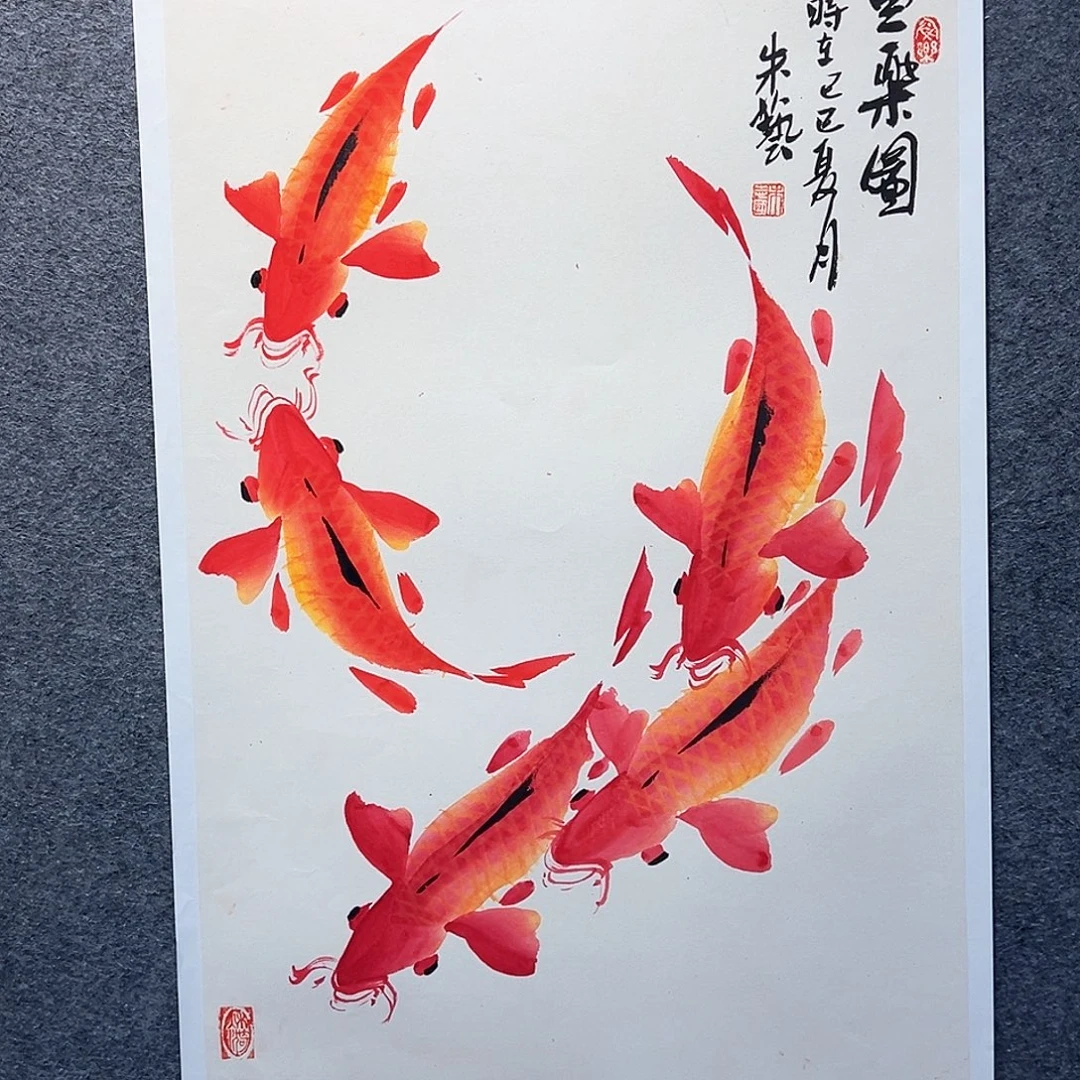 国画纯手绘系列画心