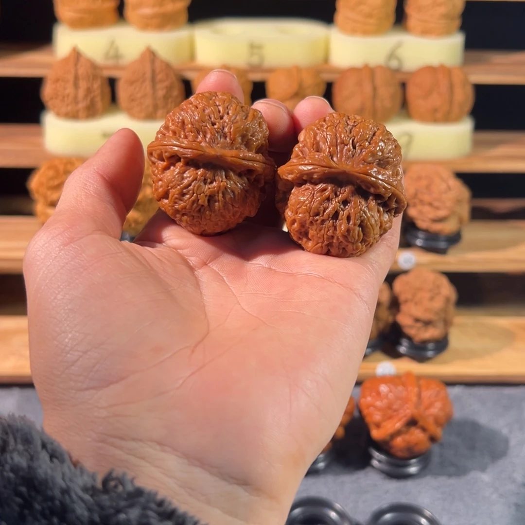 玉***的文玩铁核桃金蟾王45+