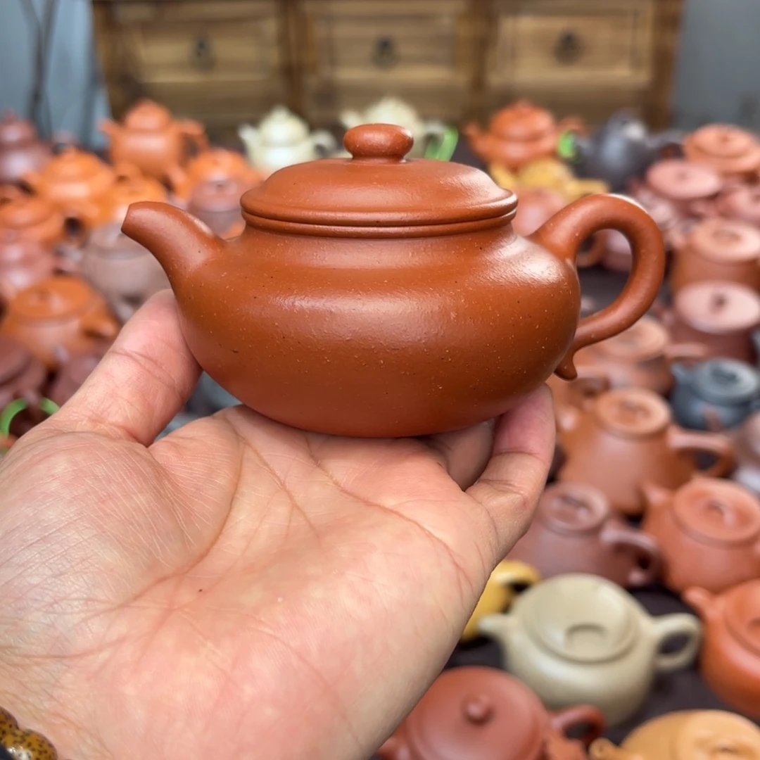 恐***吭紫砂茶壶仿古180毫升