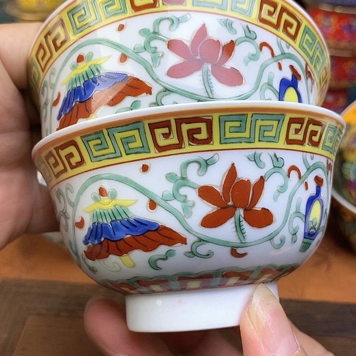 景德镇陶瓷藏式茶碗