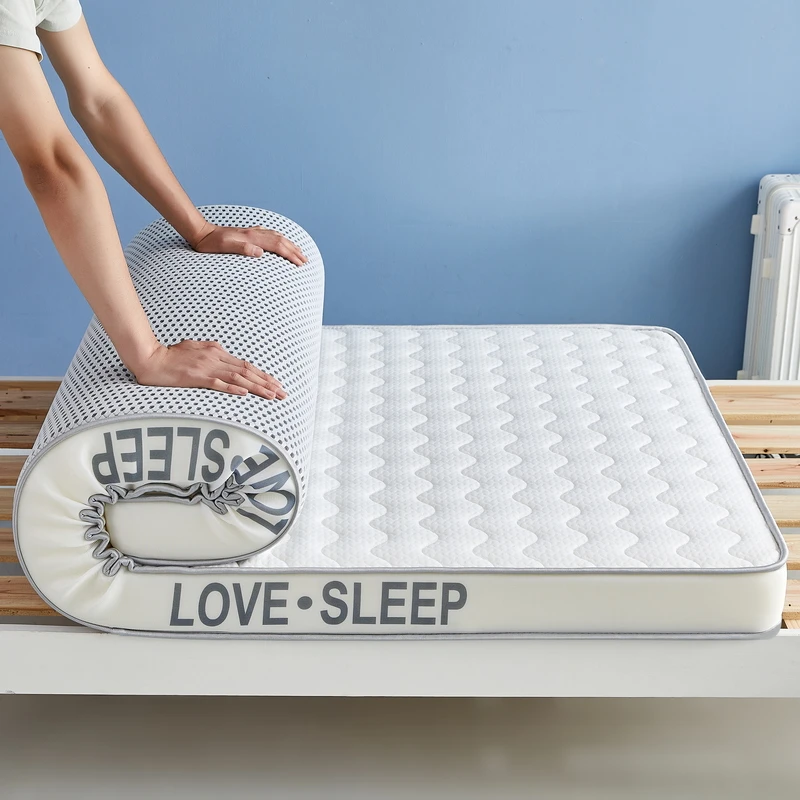 学生宿舍床垫家用可折叠海绵床褥可折叠大学生宿舍加厚单人上下铺