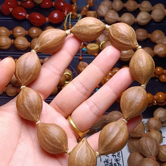 l***s橄榄核手串/手链橄榄核手串铁核三面佛1.9