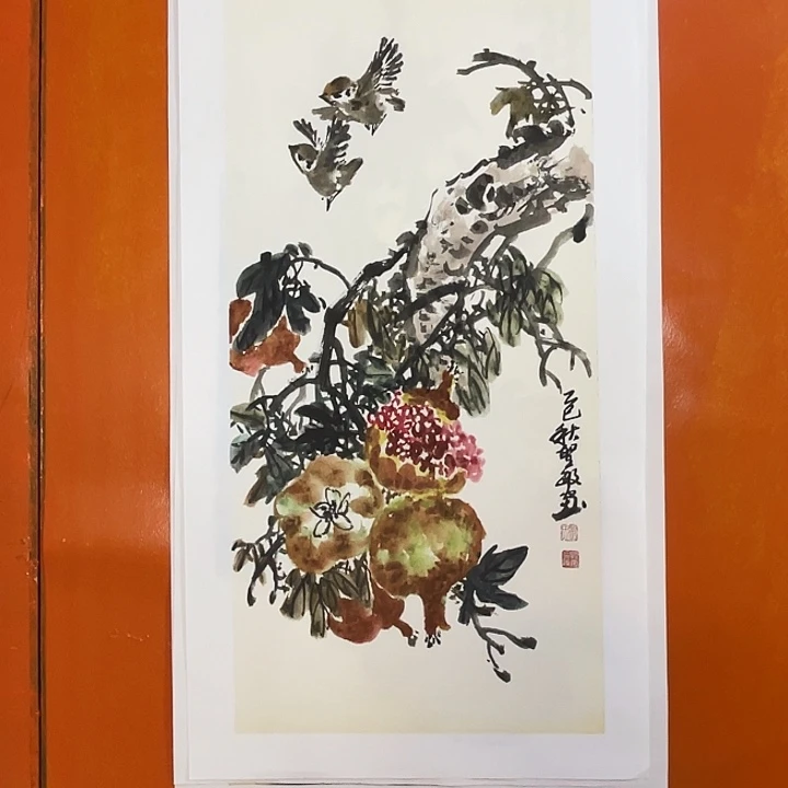 国画张圣敏先生纯手绘作品