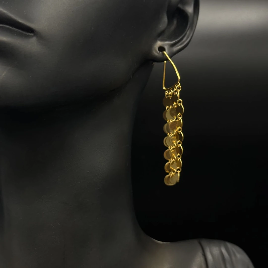 A播 【子涵热推】9.47g足金999耳饰e