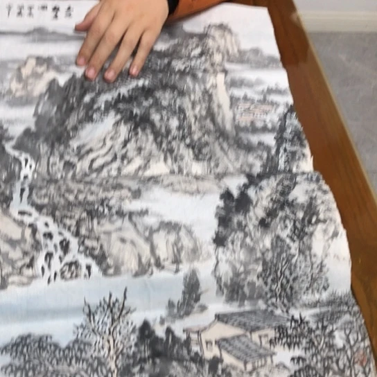 书法洪国森2.8平尺作品