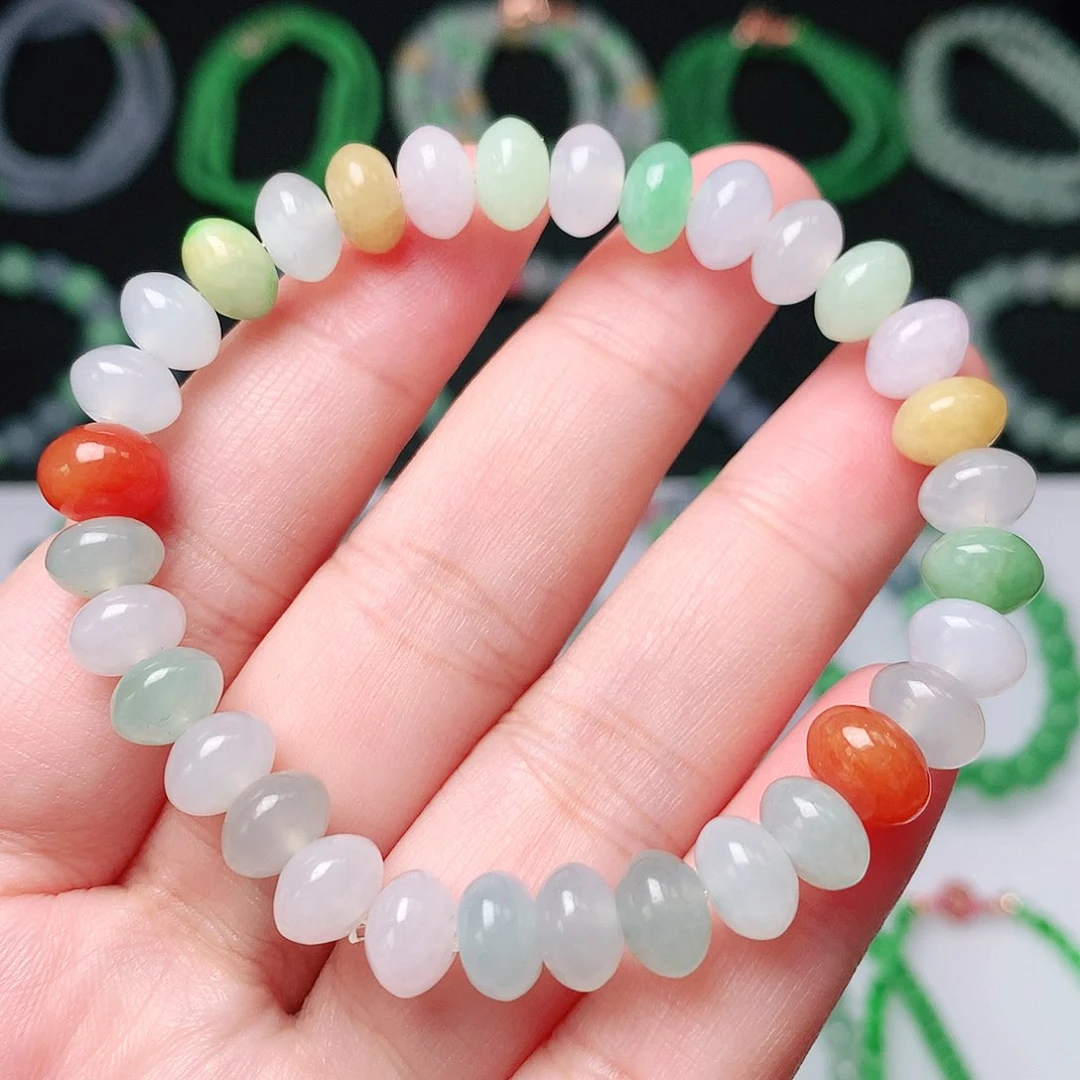 未镶嵌手链翡翠翡翠