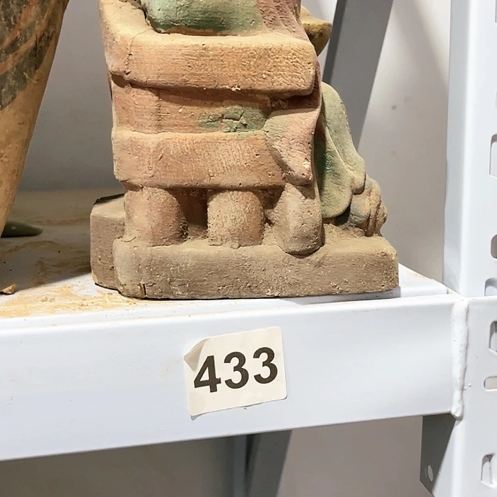 瓦当摆件摆件茶桌茶台陶瓷幽*