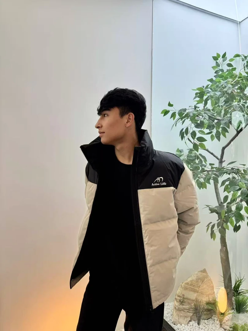 2025新款男女秋冬加厚保暖防风羽绒外套立领时尚