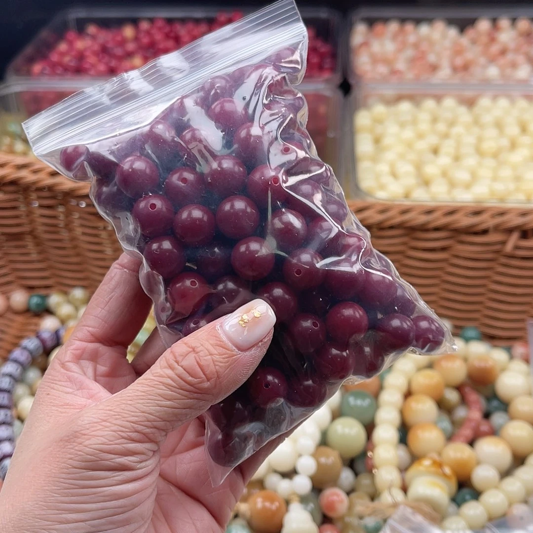 白玉菩提吊坠A/11mm/100颗锅底