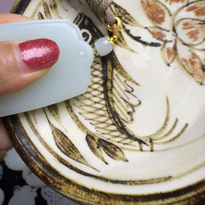 淮***葛瓷片新号开播挂件一个