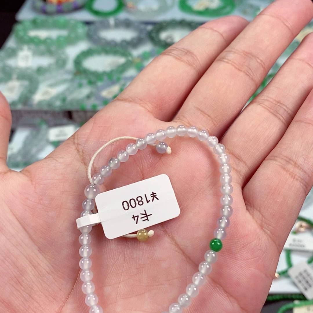 未镶嵌手链翡翠卡4