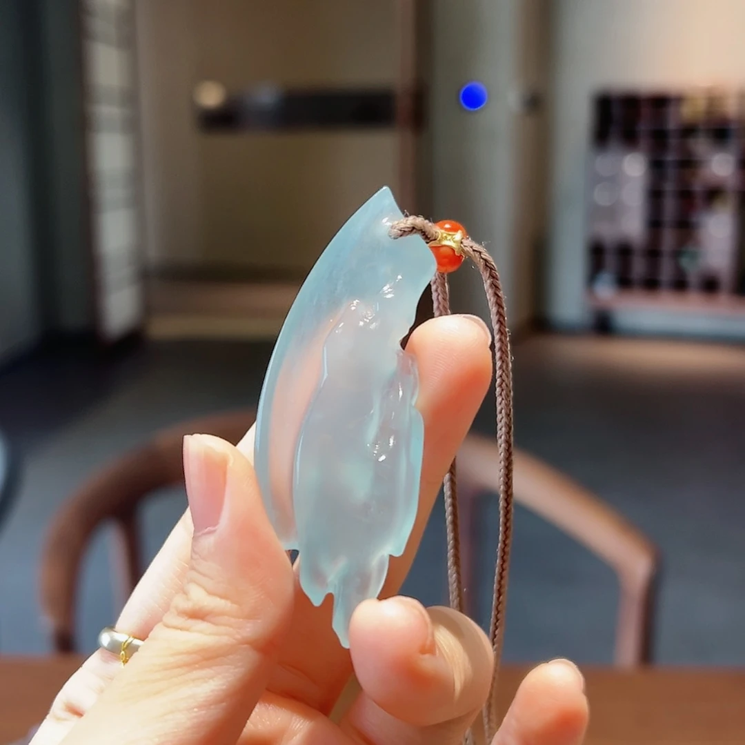 【闪购商品】翡翠颈饰未镶嵌万物 冰雪消融