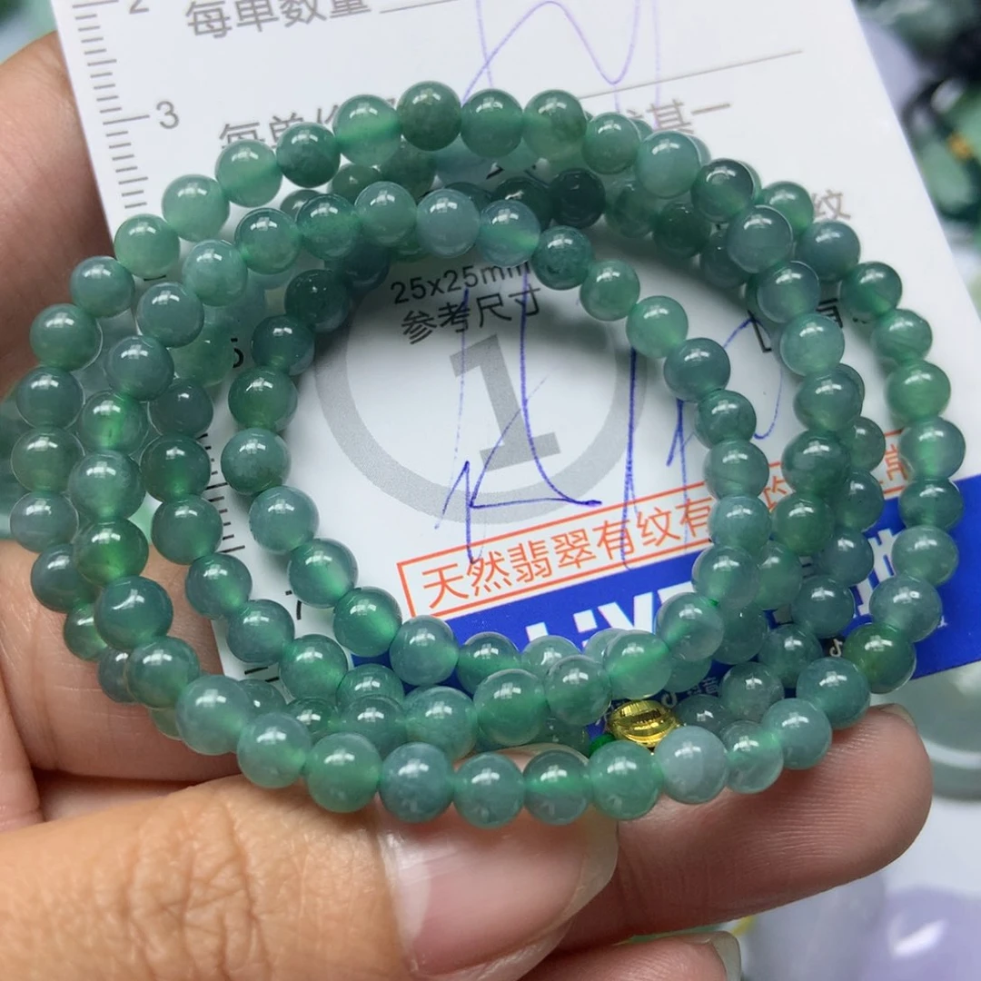 翡翠颈饰未镶嵌天然翡翠