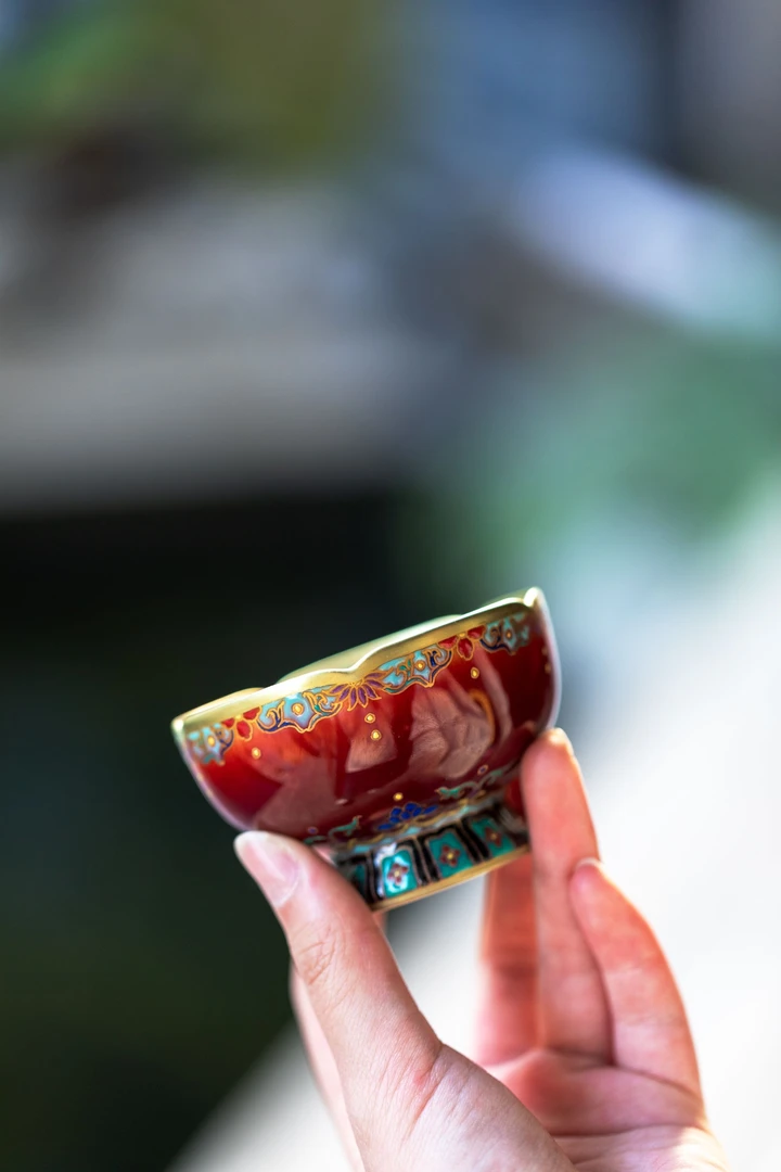 LX0432 灵玺-郎红高足杯