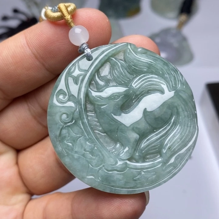 颈饰未镶嵌翡翠翡翠