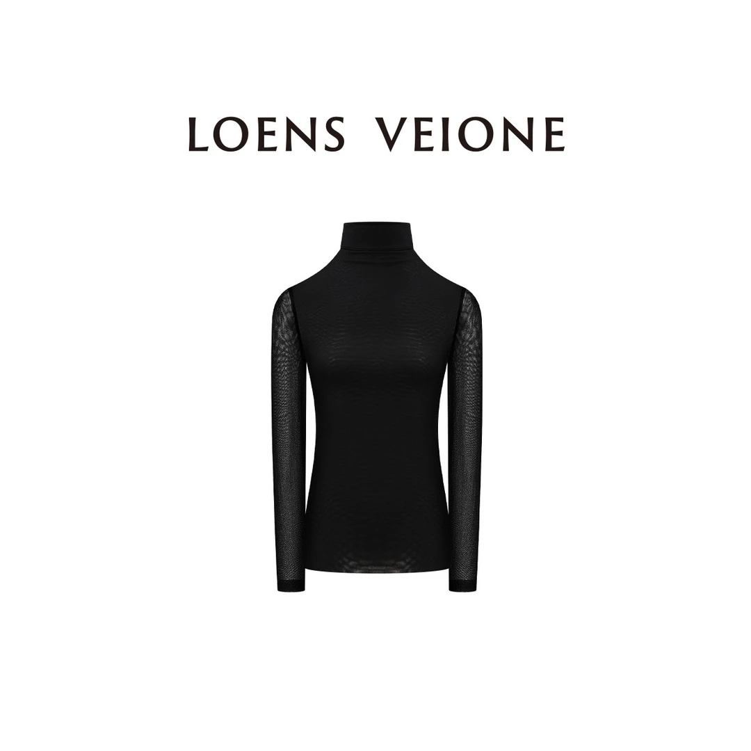 LOENS VEIONE/罗拉【鲲之梦境】 长袖针织衫套头打底衫23CLCA0426N