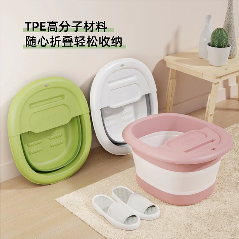 泡脚桶可折叠家用洗脚盆过小腿便携洗脚桶宫寒足浴桶盆子学生宿舍