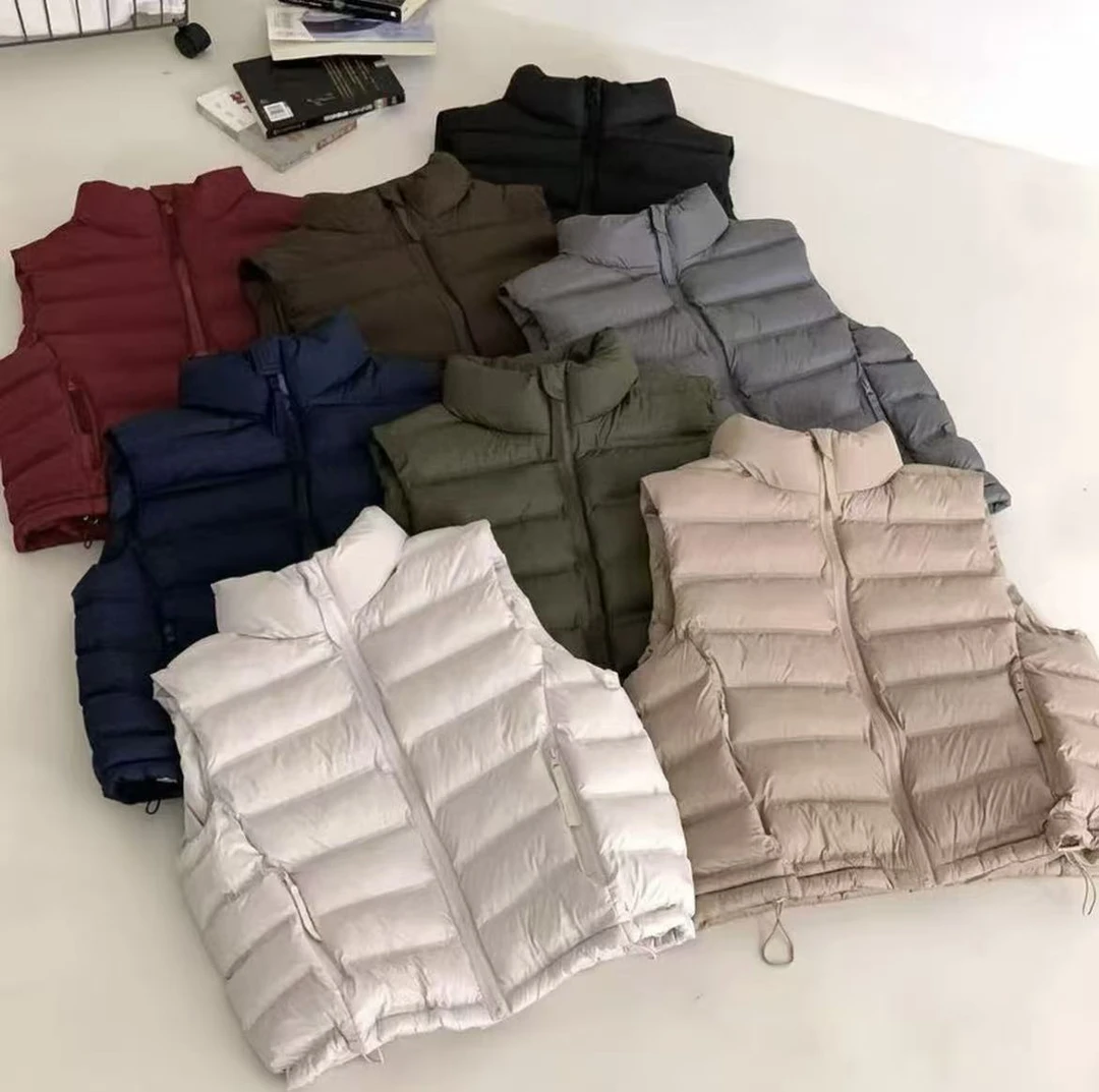 韩版排骨棉服女2026新款轻薄修身短款加厚显瘦运动外套马甲潮棉衣