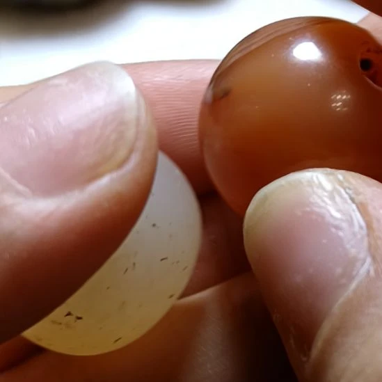 水***）玛瑙/玉髓未镶嵌颈饰