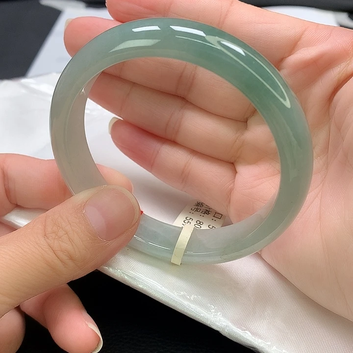 翡翠未镶嵌手镯手镯59