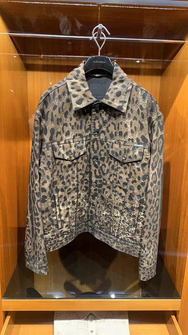 专柜【W在意大利】D......G男士牛仔外套