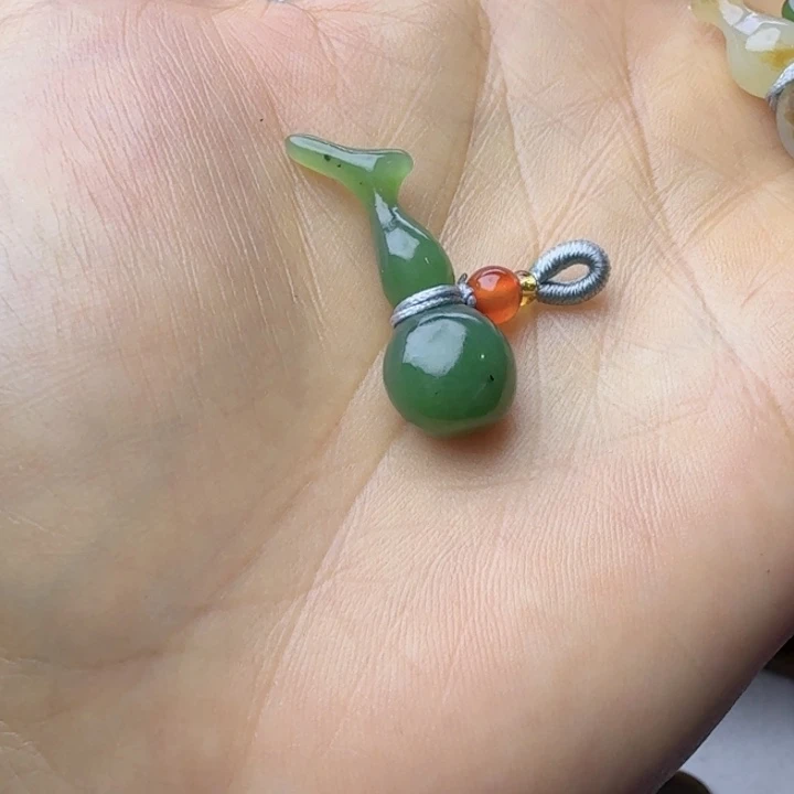 凤***和田玉未镶嵌挂件