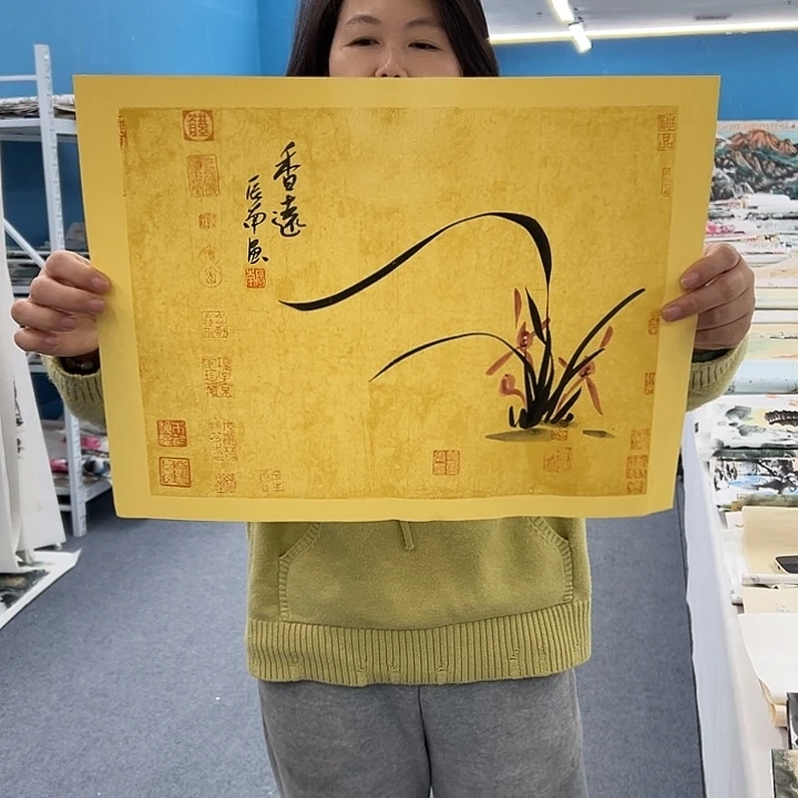 国画纯手绘作品图