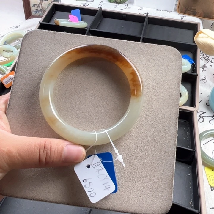 未镶嵌手镯和田玉玲珑美镯62