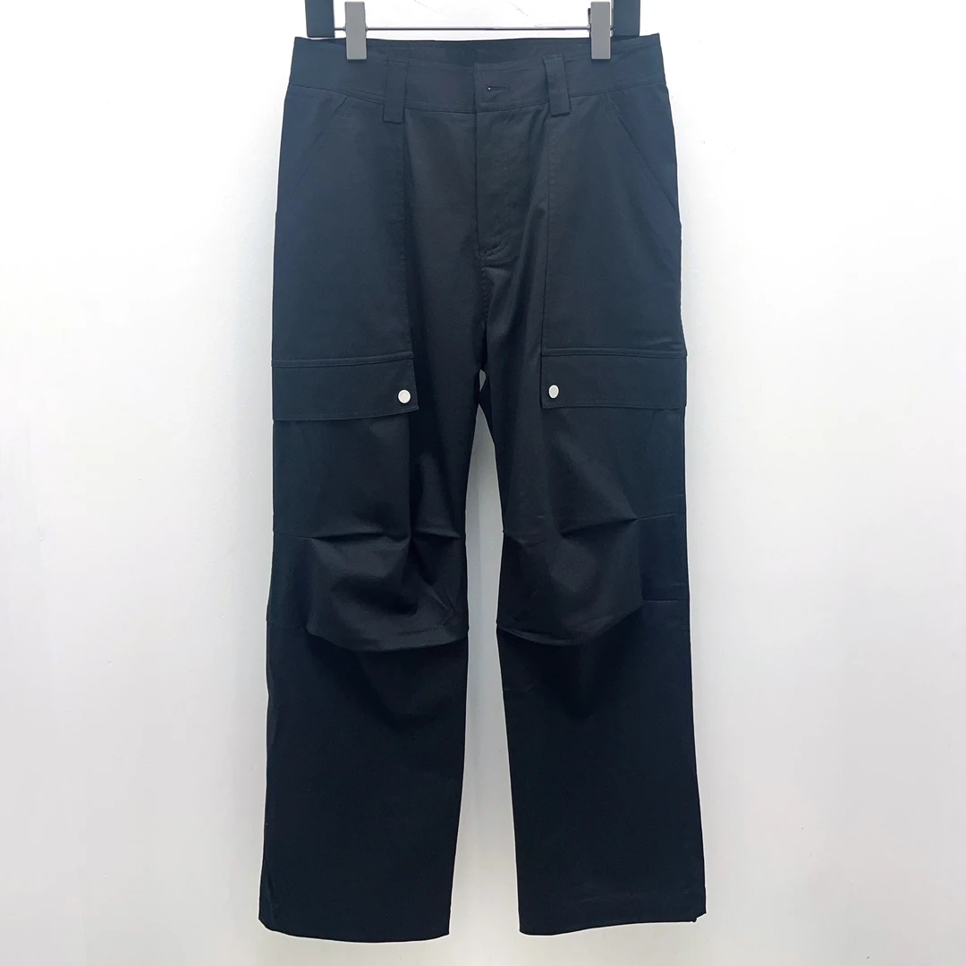 C.Dioc男士25春夏特殊剪裁时尚休闲长裤黑色米白色