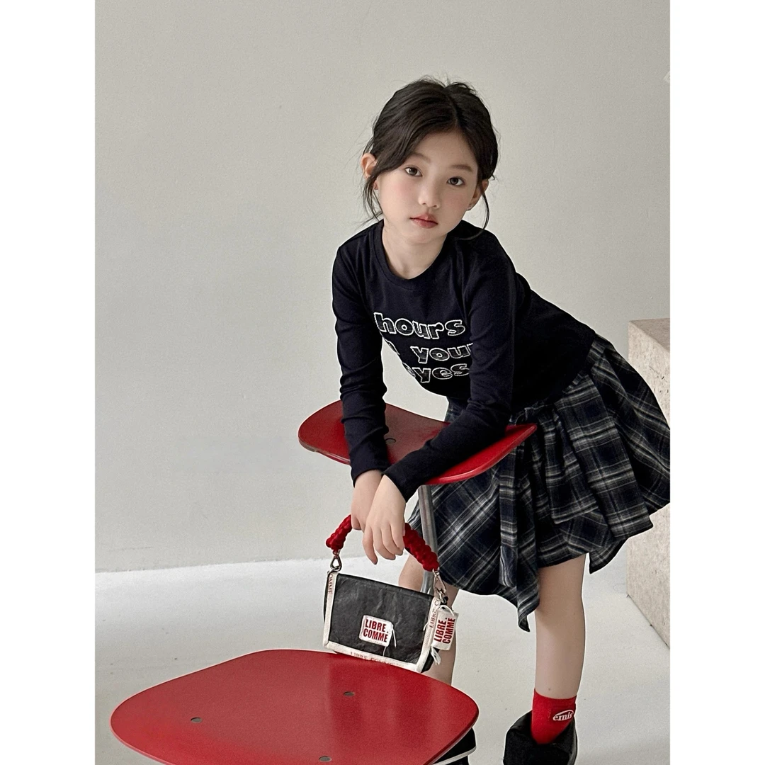 W童品，萌娃穿搭2025套装春秋季新款女童中大童套装洋气韩版3025