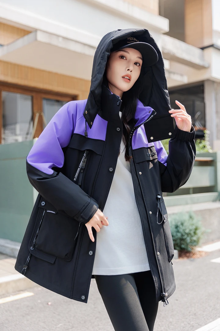 2025新款时尚工装派克羽绒服-E061