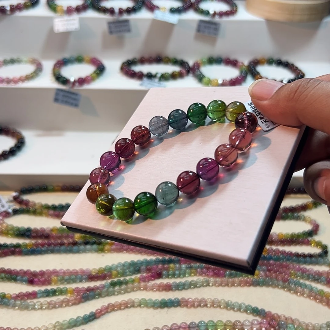 未镶嵌手链碧玺碧玺