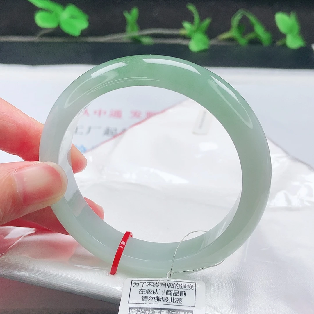 未镶嵌手镯翡翠55圈