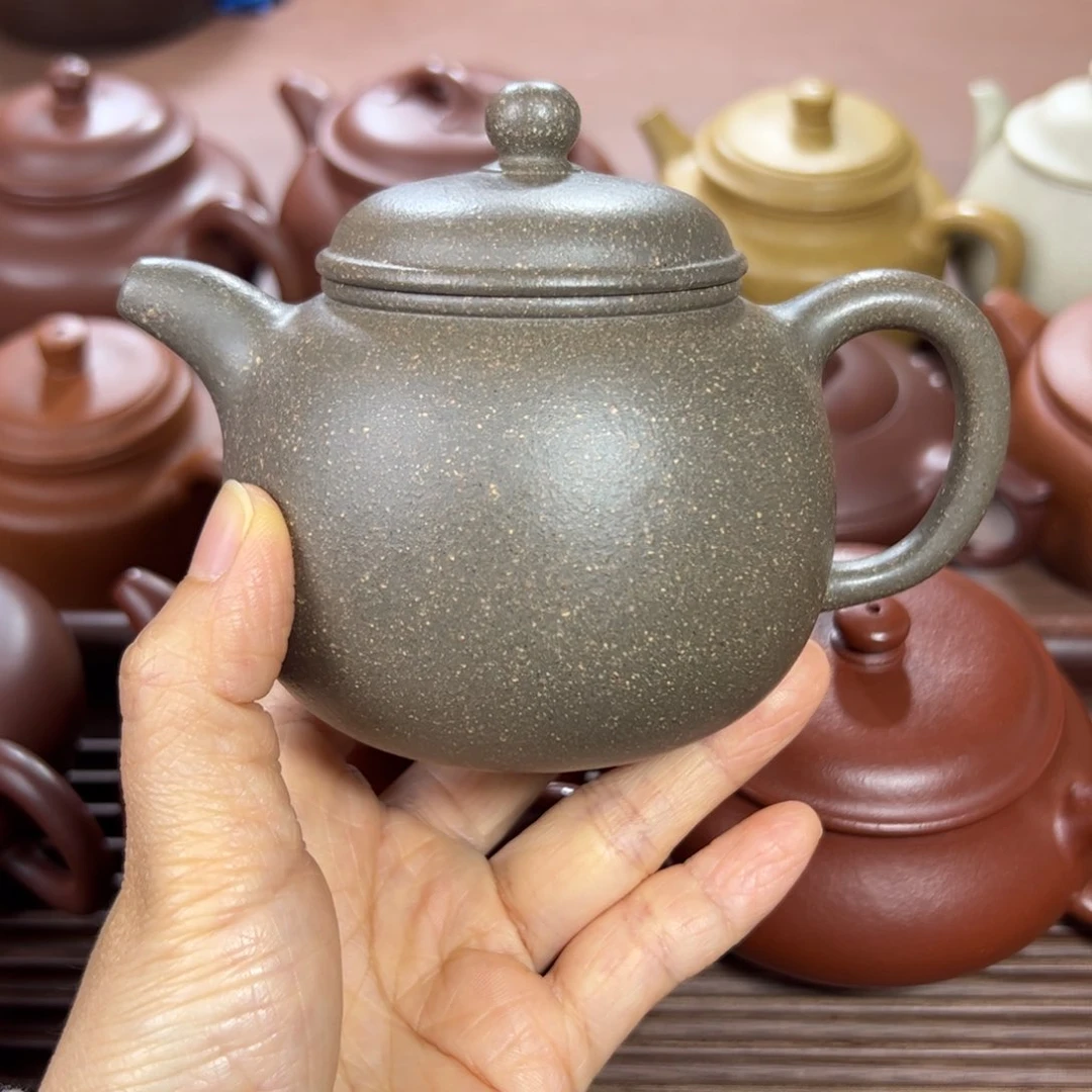 紫泥茶壶天青 匏尊 260cc