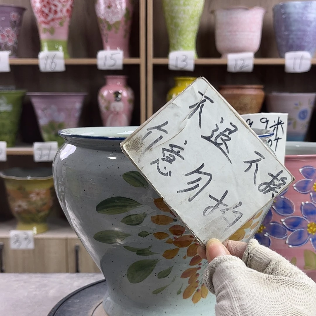 景德镇陶瓷花盆花盆