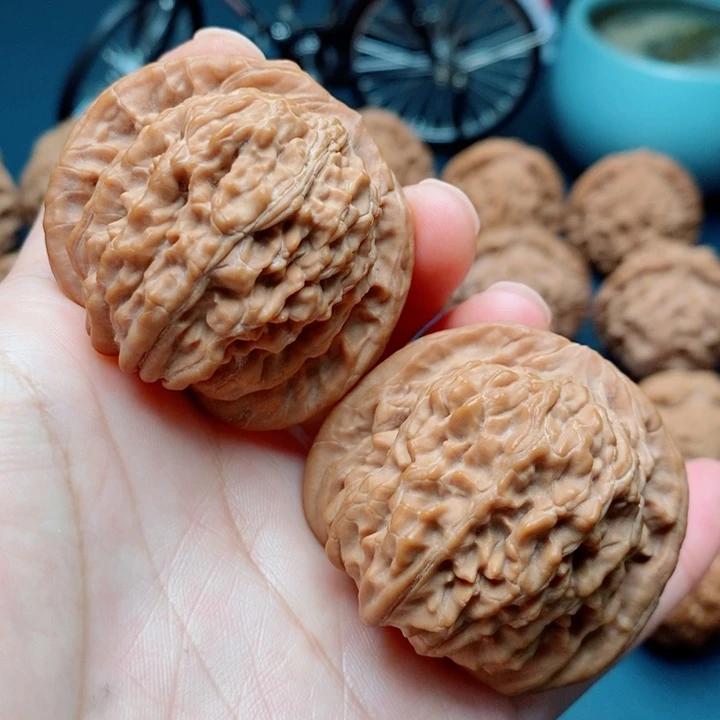 把件文玩核桃四座楼45全品