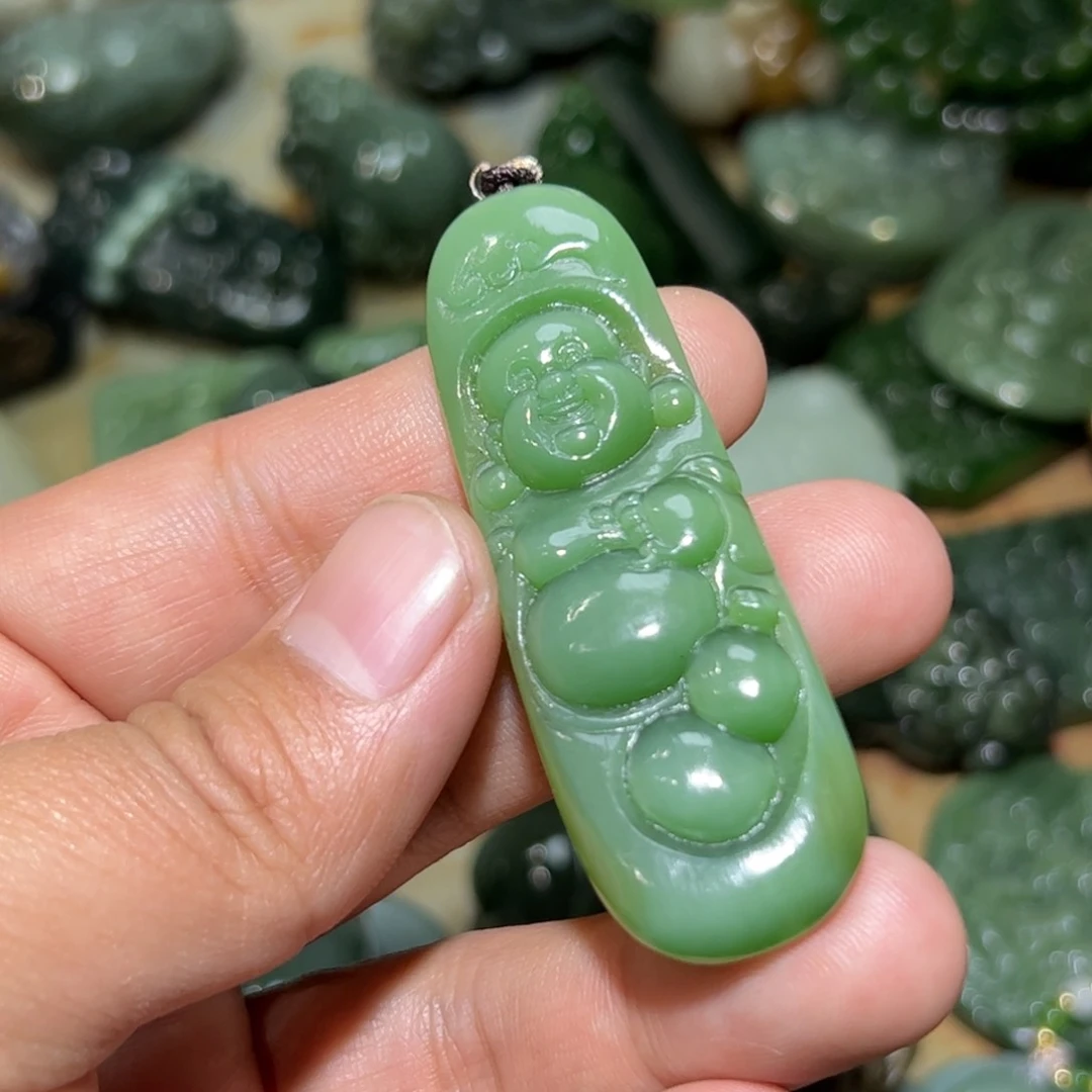 和田玉挂件未镶嵌