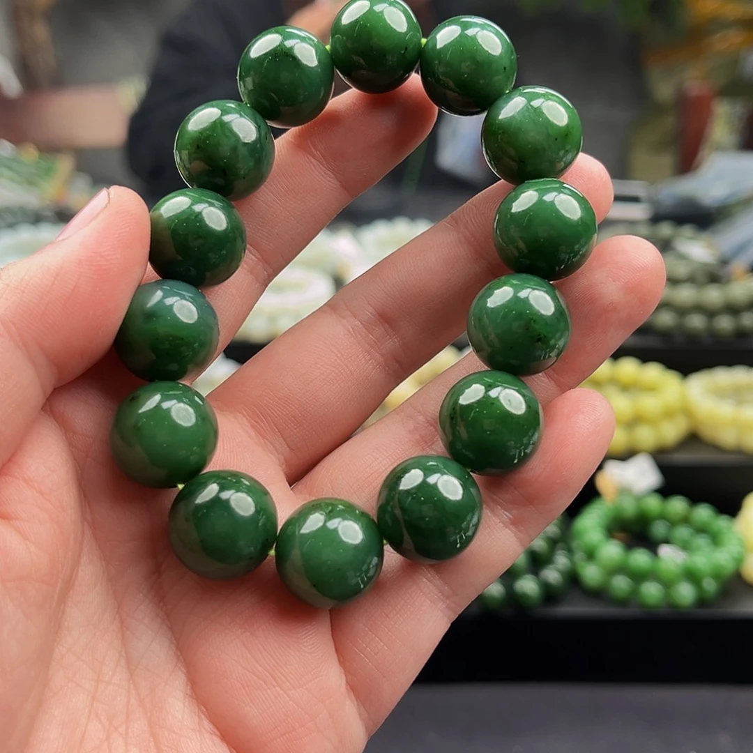 和田玉手串未镶嵌