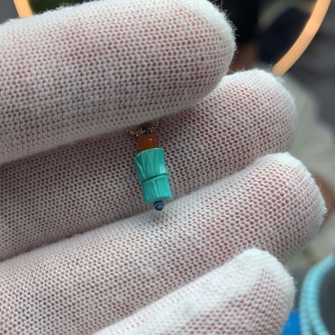 绿松石挂件未镶嵌