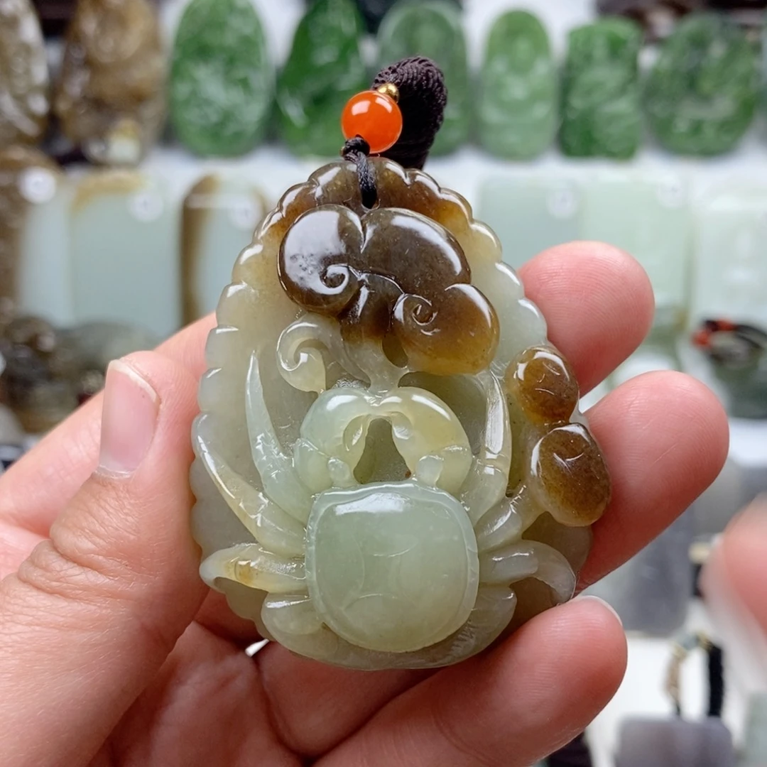 和田玉（糖玉）颈饰未镶嵌