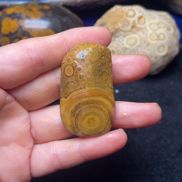 石材九眼页岩奇石32