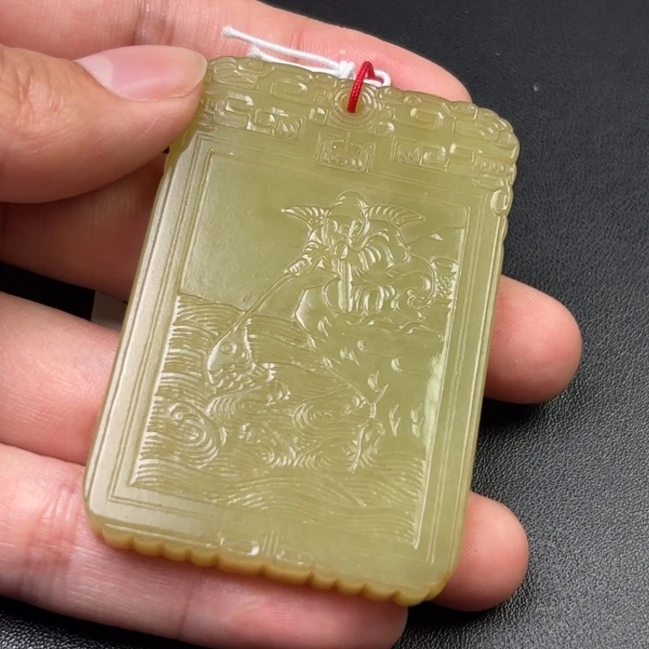 曾***们和田玉未镶嵌挂件