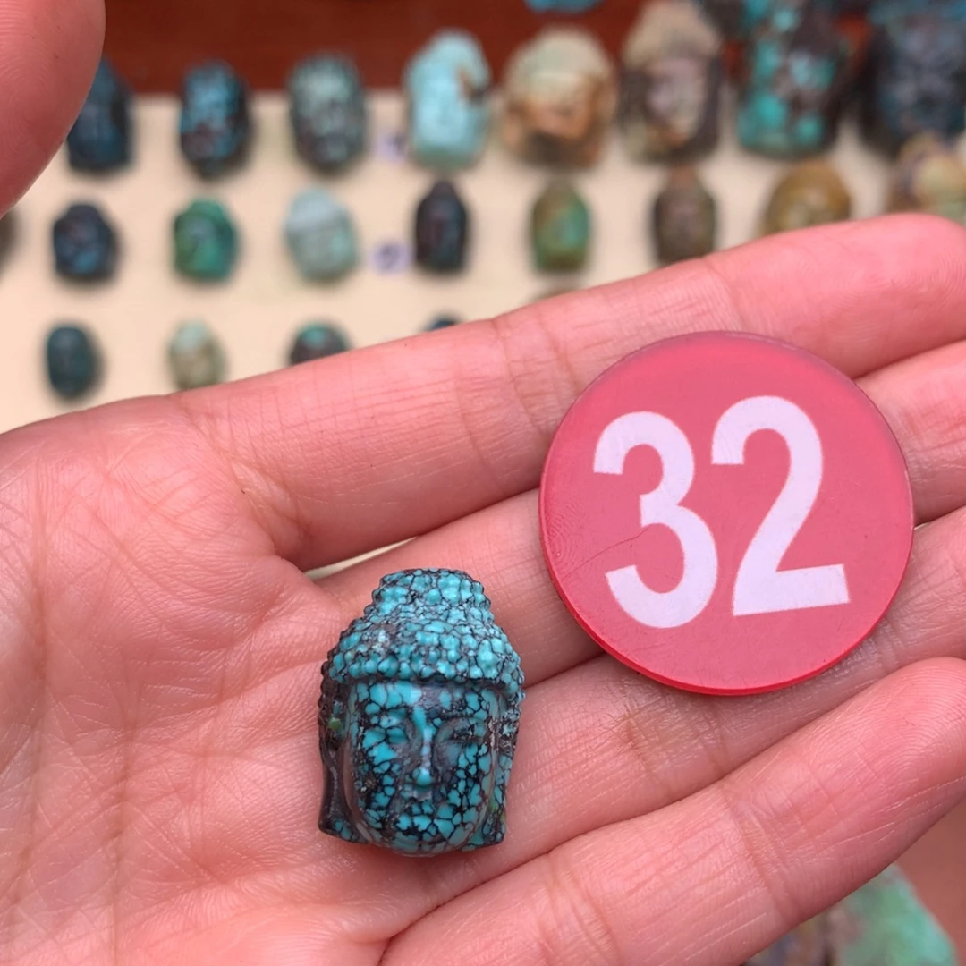 绿松石未镶嵌配饰