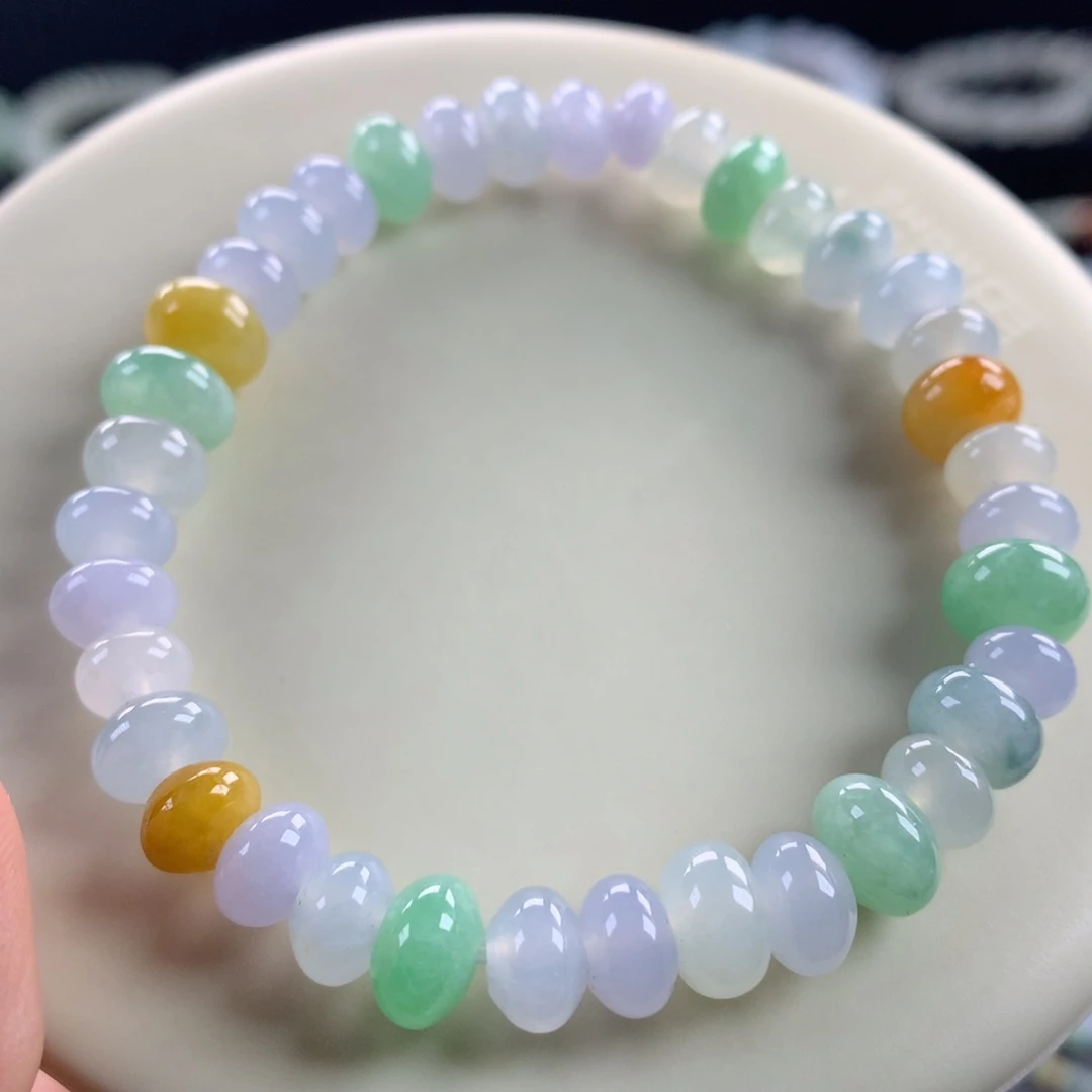 翡翠未镶嵌手链卡8