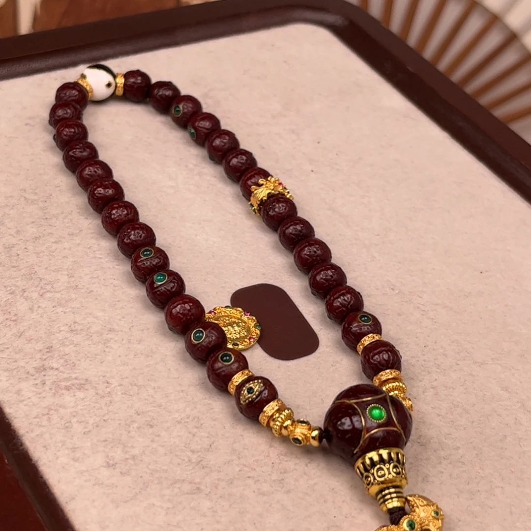 一***强凤眼菩提吊坠凤眼