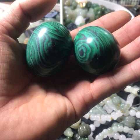 石英质玉（金丝玉）手链未镶嵌