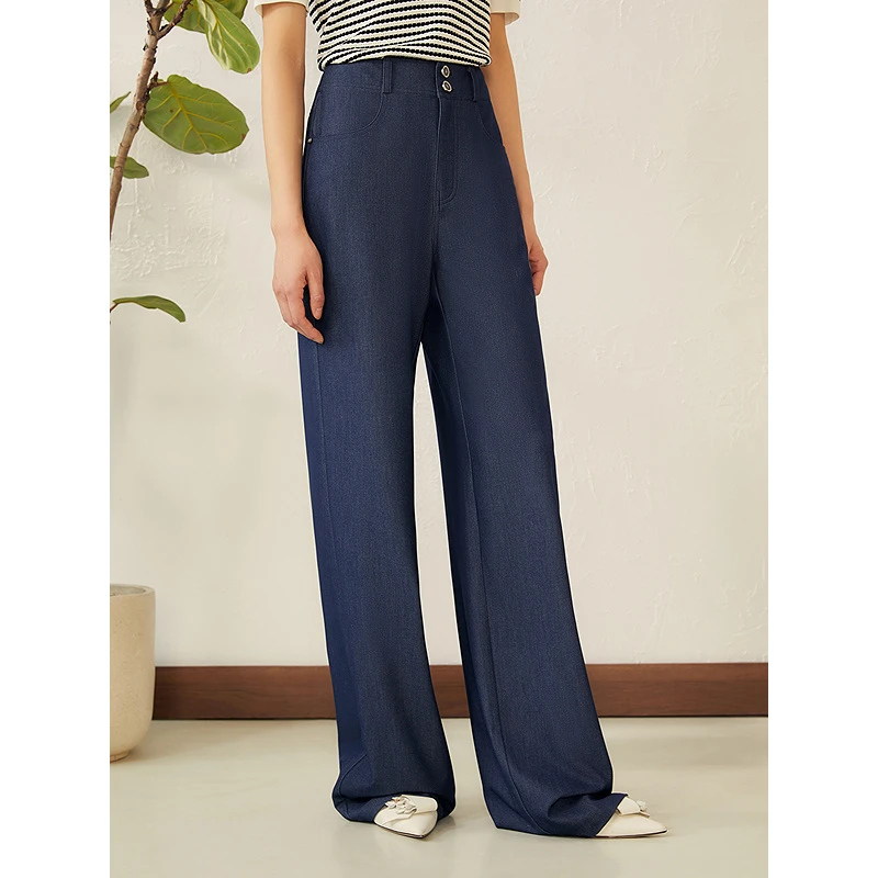 YINER音儿专选2025夏季新款牛仔裤8C65220296