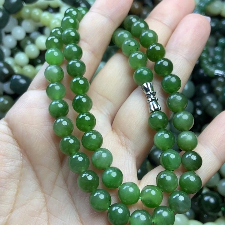 和田玉未镶嵌手链卡8