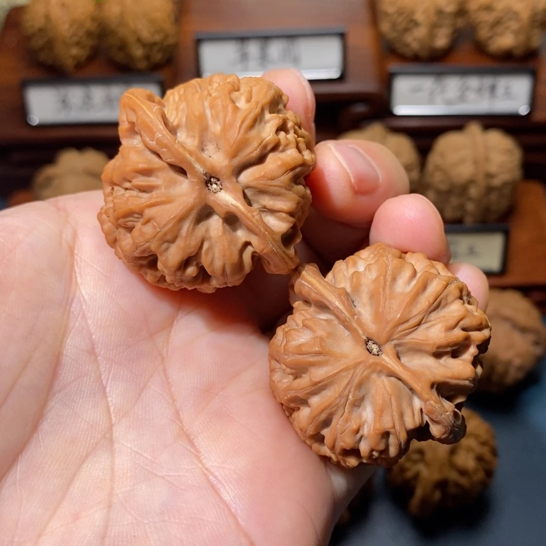 吊坠文玩核桃血狮全品40