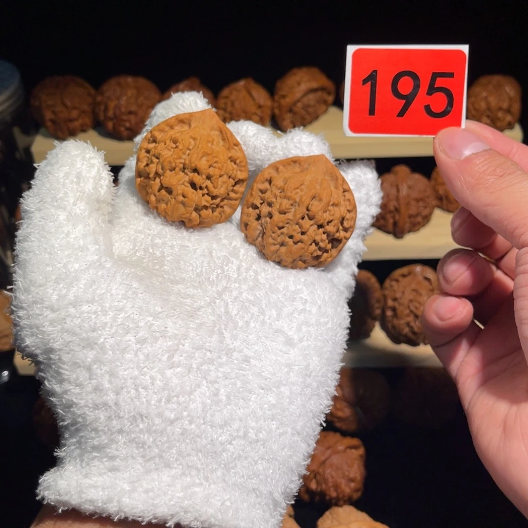 把件文玩核桃41精品小官帽 编号195